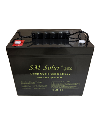 SM Solar Battery 12V 80ah GEL